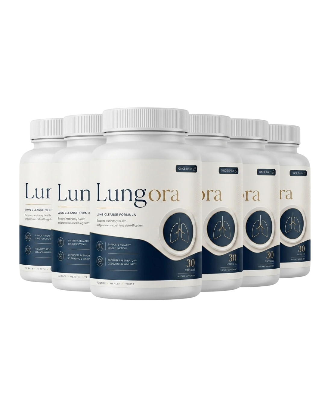 Six-bottle Lungora pack